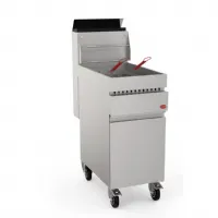 Friteuse professionnelle Haut Rendement Gaz 1 cuve 26 L - Mirror - ST26P - MIRROR - ST26P