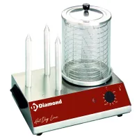 Chauffe-saucisses professionnel électrique 3 plots - diamond promo - star-hd/r - Diamond promo - STAR-HD/R