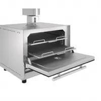 Photo 3 - Four bbq au charbon capacité 2gn1/1 - fm - stg-500-s - Fm - STG-500-S