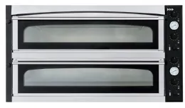 Four à pizza électrique triphasé 2 chambres 6 x 35 cm SUPERIOR XL 66 GLASS - PRISMAFOOD - PRISMAFOOD - SUPERIOR XL 66 GLASS Four à pizza électrique triphasé 2 chambres 6 x 35 cm SUPERIOR XL 66 GLASS - PRISMAFOOD - PRISMAFOOD - SUPERIOR XL 66 GLASS