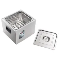 Thermoplongeur cuisson sous vide basse température 14 litres gn 2/3, +24°/+99°c, 1.15 kw, 368x396x309 mm - virtus - svs14s - Virtus group - SVS14S