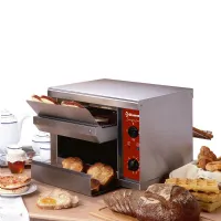 Toaster automatique professionnel 540 toasts par heure, 2 rampes de chauffe, Monophasé - Diamond Promo - TA/540 Toaster automatique professionnel 540 toasts par heure, 2 rampes de chauffe, Monophasé - Diamond Promo - TA/540