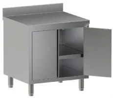 Meuble bas professionnel avec dosseret arrière en inox à double paroi - diamond - ta87d-sa4 - Diamond - TA87D-SA4 Meuble bas professionnel avec dosseret arrière en inox à double paroi - diamond - ta87d-sa4 - Diamond - TA87D-SA4