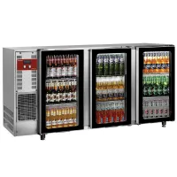 Arrière bar professionnel 3 portes vitrées 579 L positif - Diamond Promo - TAVX/3G-R2 Arrière bar professionnel 3 portes vitrées 579 L positif - Diamond Promo - TAVX/3G-R2