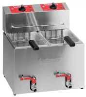 Friteuse petite capacité électrique de table - 2 x 5 litres - Série TF - Valentine - TF55 Friteuse petite capacité électrique de table - 2 x 5 litres - Série TF - Valentine - TF55