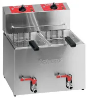 Friteuse petite capacité électrique encastrable - 2 x 5 litres - Série TF - Valentine - TF55M Friteuse petite capacité électrique encastrable - 2 x 5 litres - Série TF - Valentine - TF55M