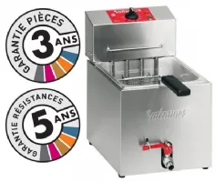 Friteuse A poser petite capacité électrique de table 7 litres - Valentine - TF7M Friteuse A poser petite capacité électrique de table 7 litres - Valentine - TF7M