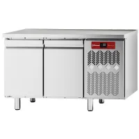 Table frigorifique ventilée professionnelle 2 portes positive - Diamond - TFC2/AG-1 Table frigorifique ventilée professionnelle 2 portes positive - Diamond - TFC2/AG-1