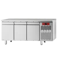 Table frigorifique professionnelle ventilée 3 portes gn 1/1 positive - diamond - tfc3/ag-3 - Diamond - TFC3/AG-3
