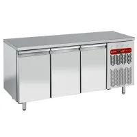 Photo 2 - Pack table réfrigérée ventilée 2 portes et 2 tiroirs gn 1/1 positive - tg3n/h-r2_1xk1/2-h - diamond - Diamond - TG3N/H-R2_1XK1/2-H