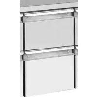 Photo 3 - Pack table réfrigérée ventilée 2 portes et 2 tiroirs gn 1/1 positive - tg3n/h-r2_1xk1/2-h - diamond - Diamond - TG3N/H-R2_1XK1/2-H