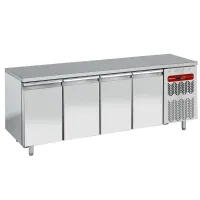 Photo 2 - Pack table réfrigérée ventilée 2 portes et 4 tiroirs gn 1/1 positive - tg4n/h-r2_2xk1/2-h - diamond - Diamond - TG4N/H-R2_2XK1/2-H
