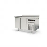 Table desserte réfrigérée positive 2 portes pleines 255 L avec dosseret - Coreco - TGR-135-S Table desserte réfrigérée positive 2 portes pleines 255 L avec dosseret - Coreco - TGR-135-S