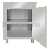 Photo 3 - Placard adossé porte battante, 800 x 700 x 850+100 mm - skyrainbow - thasr87a - Skyrainbow - THASR87A