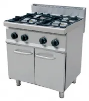 Fourneau professionnel gaz 4 brûleurs 20 kW - Skyrainbow - THG7F4PW Fourneau professionnel gaz 4 brûleurs 20 kW - Skyrainbow - THG7F4PW