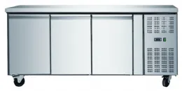 Table desserte réfrigérée - Meuble 3 portes Positive, 1795x700x 860 mm - Skyrainbow - THP3100TN - SKYRAINBOW - THP3100TN