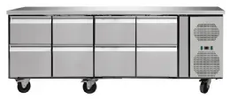 Timbre réfrigéré positif 8 tiroirs à évaporation ventilée - skyrainbow - thp4100tn8d - Skyrainbow - THP4100TN8D