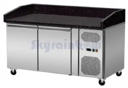 Table réfrigérée avec granit noir galaxy 2 portes, 1510 x 800 x 1000 mm - skyrainbow - thpz2600tns - Skyrainbow - THPZ2600TNS Table réfrigérée avec granit noir galaxy 2 portes, 1510 x 800 x 1000 mm - skyrainbow - thpz2600tns - Skyrainbow - THPZ2600TNS