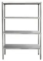 Étagère professionnelle en acier inoxydable 4 tablettes 1100x400x1800 mm - skyrainbow - thss1140l - Skyrainbow - THSS1140L Étagère professionnelle en acier inoxydable 4 tablettes 1100x400x1800 mm - skyrainbow - thss1140l - Skyrainbow - THSS1140L