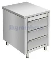 Placard central - 3 tiroirs, 500 x 700 x 850 mm - Skyrainbow - THSS3R57 - SKYRAINBOW - THSS3R57 Placard central - 3 tiroirs, 500 x 700 x 850 mm - Skyrainbow - THSS3R57 - SKYRAINBOW - THSS3R57