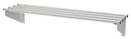 Étagère murale Inox - ajourées - 1 niveau, 1400 x300 mm - Skyrainbow - THWGL143