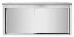 Placard mural inox - portes coulissantes, 1600 x 400 x 650 mm - skyrainbow - thwsr164 - Skyrainbow - THWSR164 Placard mural inox - portes coulissantes, 1600 x 400 x 650 mm - skyrainbow - thwsr164 - Skyrainbow - THWSR164