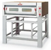 Four à pizzas professionnel électrique Triphasé 1 chambre 9 pizzas - Furnotel - TK1C