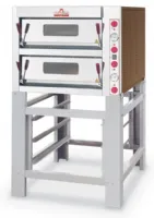 Four à pizzas professionnel électrique Triphasé 2 chambres 12 pizzas - Furnotel - TK2B Four à pizzas professionnel électrique Triphasé 2 chambres 12 pizzas - Furnotel - TK2B