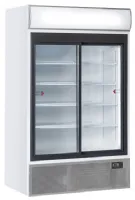 Armoire à boissons réfrigérée à portes coulissantes vitrées blanche 967 L +1/+10°C - Coolhead - TKG 1000S Armoire à boissons réfrigérée à portes coulissantes vitrées blanche 967 L +1/+10°C - Coolhead - TKG 1000S