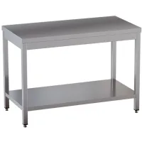 Table de travail inox aisi 304 avec tablette inférieure 1600x600x850/880 mm - diamond - tl1661-st1 - Diamond - TL1661-ST1 Table de travail inox aisi 304 avec tablette inférieure 1600x600x850/880 mm - diamond - tl1661-st1 - Diamond - TL1661-ST1