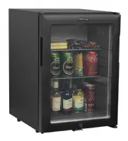 Photo 2 - Réfrigérateur minibar 1 porte vitrée gris positif - tefcold - tm44g-1 - Tefcold - TM44G-1