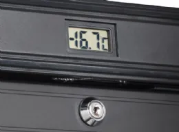 Photo 3 - Congélateur vertical 1 porte vitrée noir 300 l - coolhead - tng 390b - Cool head italie - TNG 390B