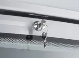 Photo 6 - Congélateur vertical 1 porte vitrée blanc 300 l - coolhead - tng 390c - Cool head italie - TNG 390C