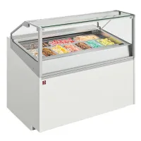 Comptoir professionnel à crème glacée 13 bacs de 5 l 1650 mm négatif - diamond - toro17-v11 - Diamond - TORO17-V11 Comptoir professionnel à crème glacée 13 bacs de 5 l 1650 mm négatif - diamond - toro17-v11 - Diamond - TORO17-V11