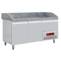 Cellule de refroidissement professionnelle sur dessus granit 2 portes 1 tiroir neutre température positive - diamond promo - tp23/p9 - Diamond promo - TP23/P9 Cellule de refroidissement professionnelle sur dessus granit 2 portes 1 tiroir neutre température positive - diamond promo - tp23/p9 - Diamond promo - TP23/P9