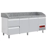 Cellule de refroidissement professionnelle dessus granit, 2 portes, 2 tiroirs neutres, positive - diamond promo - tp261/p9 - Diamond promo - TP261/P9 Cellule de refroidissement professionnelle dessus granit, 2 portes, 2 tiroirs neutres, positive - diamond promo - tp261/p9 - Diamond promo - TP261/P9