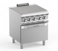 Touteplaque électrique professionnelle sur four triphasé 4 feux 14,3 kw - mbm - tpe77fe - Mbm - TPE77FE