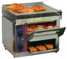 Toaster professionnel à convoyeur à quartz 2650 W Monophasé 500x680x345 mm - Sofraca - TR1Q Toaster professionnel à convoyeur à quartz 2650 W Monophasé 500x680x345 mm - Sofraca - TR1Q