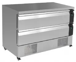 Soubassement réfrigéré négatif 2 tiroirs 1230x700x830 mm positif et négatif - furnotel - tr2pn12 - Furnotel - TR2PN12 Soubassement réfrigéré négatif 2 tiroirs 1230x700x830 mm positif et négatif - furnotel - tr2pn12 - Furnotel - TR2PN12