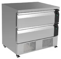 Soubassement réfrigéré négatif 2 tiroirs 905x700x830 mm positif et négatif - furnotel - tr2pn9 - Furnotel - TR2PN9 Soubassement réfrigéré négatif 2 tiroirs 905x700x830 mm positif et négatif - furnotel - tr2pn9 - Furnotel - TR2PN9
