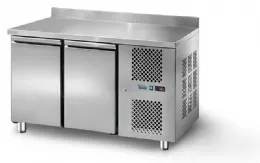 Table desserte réfrigérée professionnelle 2 portes positive avec dosseret 210 L - Sofraca - TRG2P - SOFRACA - TRG2P Table desserte réfrigérée professionnelle 2 portes positive avec dosseret 210 L - Sofraca - TRG2P - SOFRACA - TRG2P