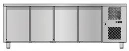 Table desserte réfrigérée professionnelle 4 portes positive sans dosseret 420 l - sofraca - trg4psd - Sofraca - TRG4PSD Table desserte réfrigérée professionnelle 4 portes positive sans dosseret 420 l - sofraca - trg4psd - Sofraca - TRG4PSD