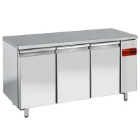 Photo 3 - Pack table réfrigérée ventilée 2 portes et 2 tiroirs gn 1/1 positive sans groupe - ts3n/h_1xk1/2-h - diamond - Diamond - TS3N/H_1XK1/2-H