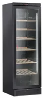 Cave à vin professionnelle noire 1 porte vitrée 350 L 6 clayettes en bois +7/+18°C - Coolhead - TW 390BL