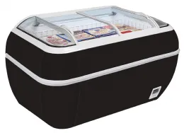 Réfrigérateur congélateur supermarché noir 2 couvercles coulissants - tefcold - twin head b-cf - Tefcold - TWIN HEAD B-CF Réfrigérateur congélateur supermarché noir 2 couvercles coulissants - tefcold - twin head b-cf - Tefcold - TWIN HEAD B-CF