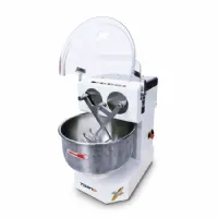 Pétrin professionnel à bras plongeants capacité 1,5-6 kg vitesse 35-65 tr/min sur roues - Sinmag - TWINO 6