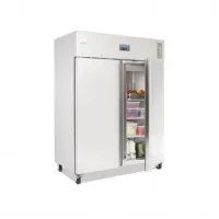 Armoire réfrigérateur positive professionnelle 2 portes 1300 L - Polar - U634