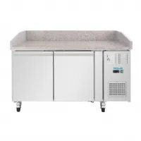 Photo 2 - Meuble à pizzas positif 2 portes dessus granit 428 l - polar - ua081 - Polar - UA081