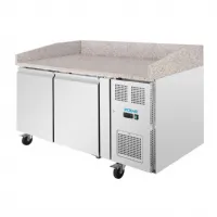 Photo 3 - Meuble à pizzas positif 2 portes dessus granit 428 l - polar - ua081 - Polar - UA081