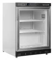 Congélateur à poser verticaux de vitrine Blanc 1 porte vitrée négatif - Tefcold - UF200G